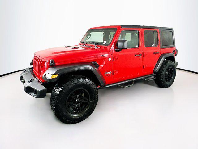 used 2020 Jeep Wrangler Unlimited car, priced at $27,897