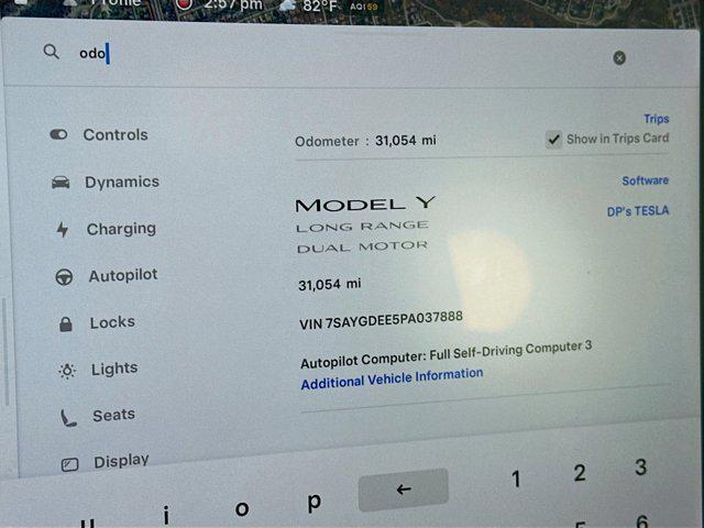 used 2023 Tesla Model Y car, priced at $29,397