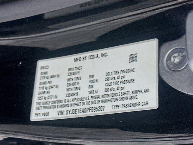 used 2023 Tesla Model 3 car, priced at $26,799