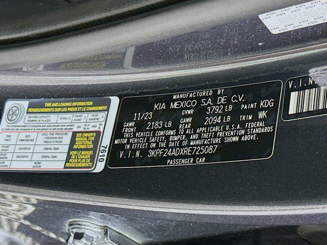 used 2024 Kia Forte car, priced at $17,497
