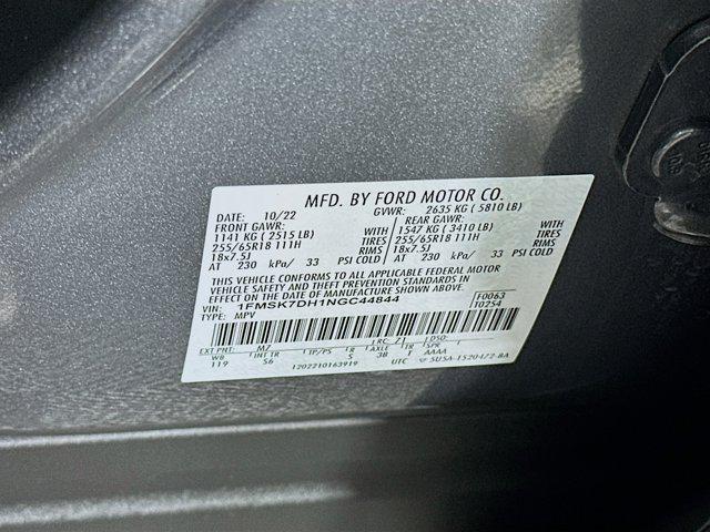 used 2022 Ford Explorer car, priced at $24,697