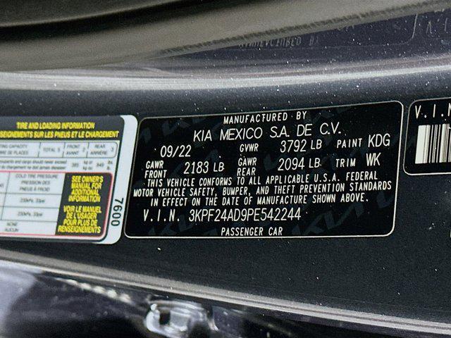used 2023 Kia Forte car, priced at $16,697