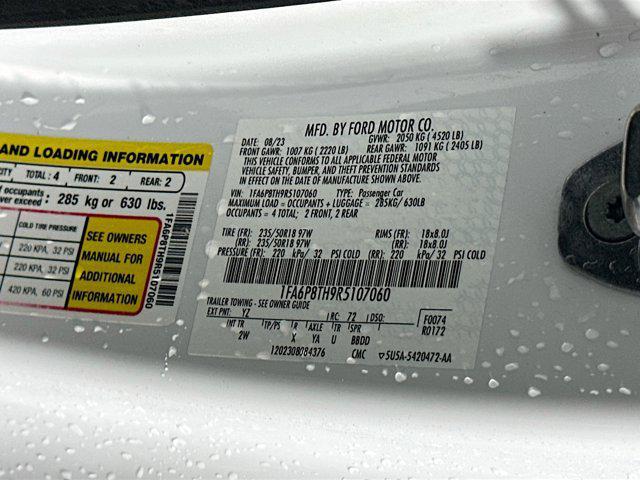 used 2024 Ford Mustang car, priced at $26,997