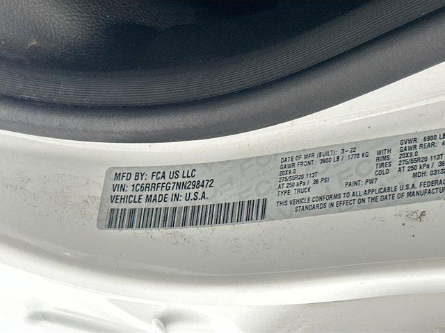 used 2022 Ram 1500 car, priced at $33,797
