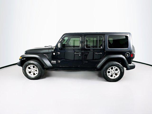 used 2021 Jeep Wrangler Unlimited car, priced at $31,849