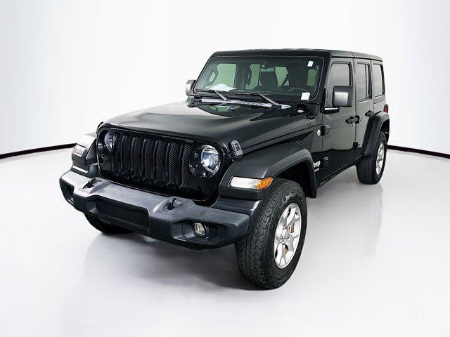 used 2021 Jeep Wrangler Unlimited car, priced at $28,489