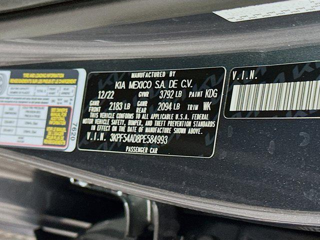 used 2023 Kia Forte car, priced at $18,296