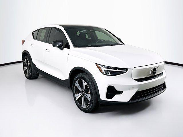 used 2023 Volvo C40 Recharge Pure Electric car, priced at $27,697