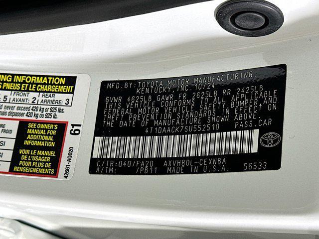 used 2025 Toyota Camry car, priced at $25,897