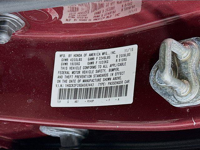 used 2016 Honda Accord car, priced at $9,899