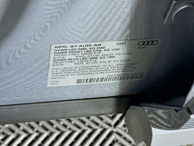 used 2022 Audi Q5 car, priced at $32,297