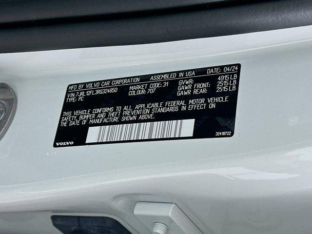 used 2024 Volvo S60 car, priced at $25,997