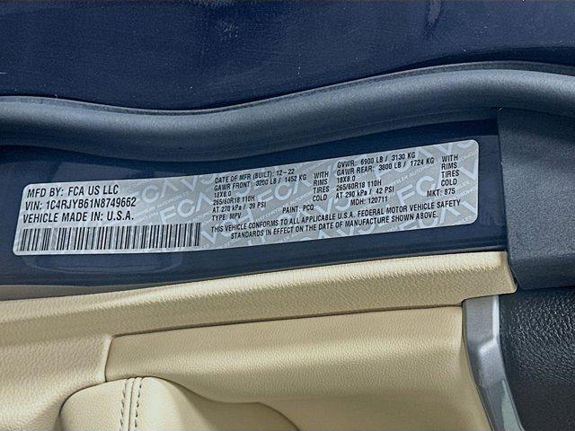 used 2022 Jeep Grand Cherokee 4xe car, priced at $29,397