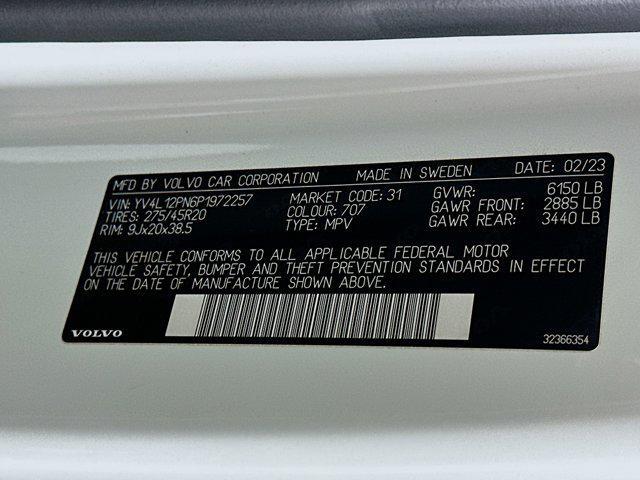 used 2023 Volvo XC90 car, priced at $34,797