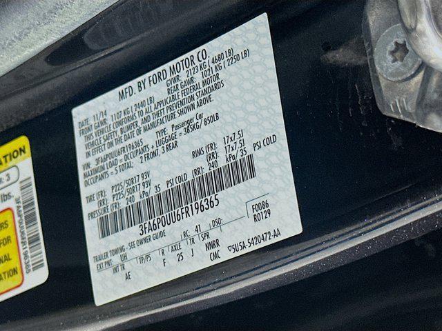 used 2015 Ford Fusion Hybrid car, priced at $8,499