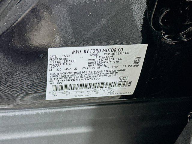 used 2022 Ford Explorer car, priced at $26,999