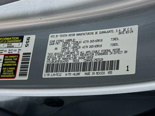 used 2024 Toyota Tacoma car, priced at $39,397