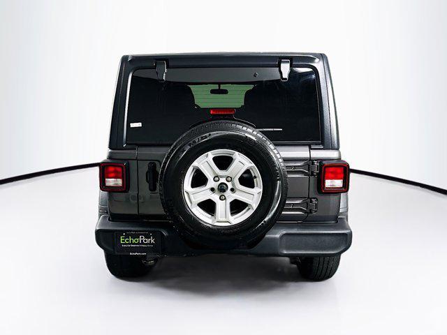 used 2021 Jeep Wrangler Unlimited car, priced at $29,597