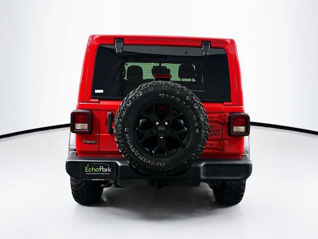 used 2021 Jeep Wrangler car, priced at $29,897