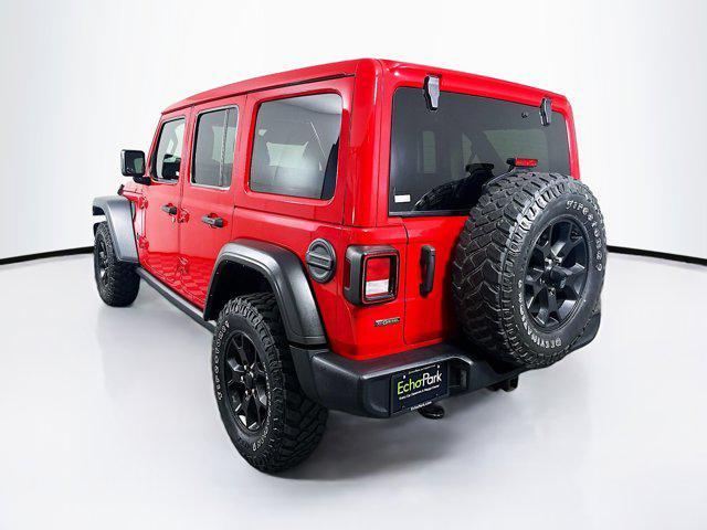 used 2021 Jeep Wrangler car, priced at $29,897