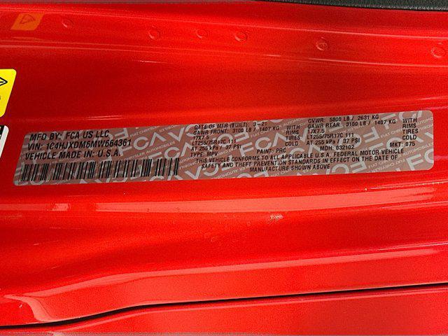 used 2021 Jeep Wrangler car, priced at $29,897