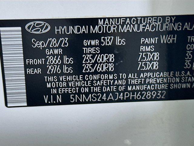 used 2023 Hyundai Santa Fe car, priced at $21,997