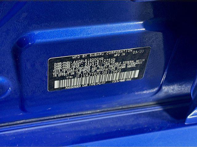 used 2020 Subaru WRX STI car, priced at $26,997