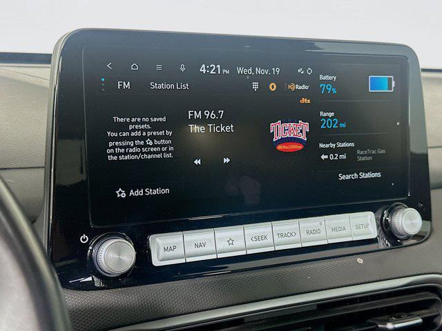 used 2023 Hyundai Kona EV car, priced at $17,487