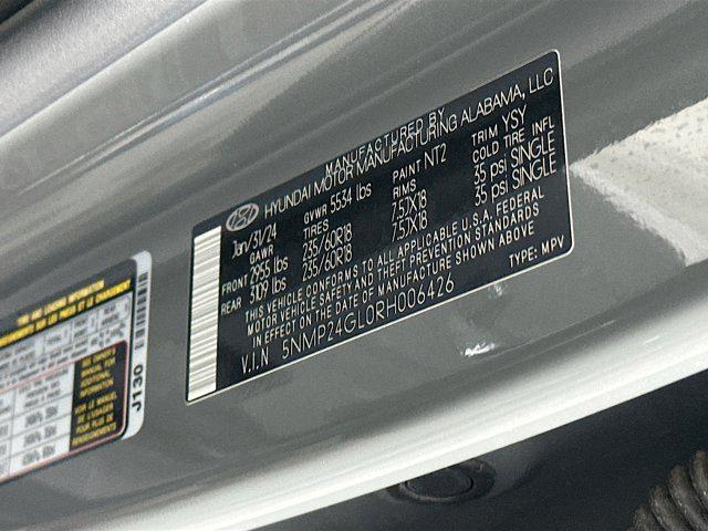 used 2024 Hyundai Santa Fe car, priced at $25,997
