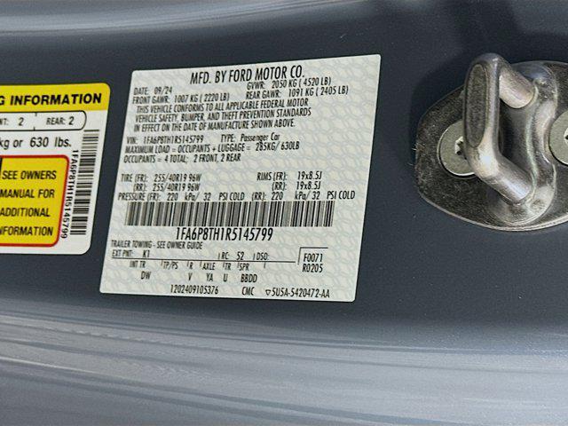 used 2024 Ford Mustang car, priced at $29,797