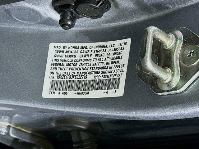 used 2019 Honda Insight car, priced at $18,797