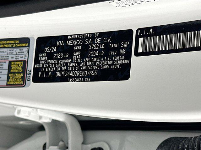 used 2024 Kia Forte car, priced at $16,496