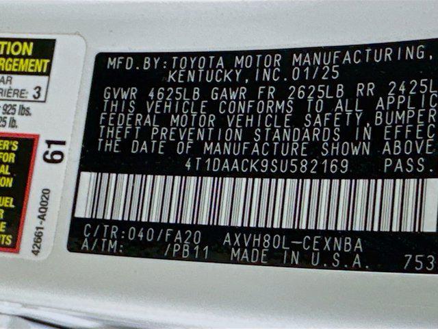 used 2025 Toyota Camry car, priced at $26,496