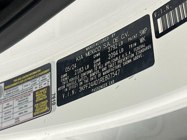 used 2024 Kia Forte car, priced at $16,496