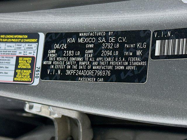 used 2024 Kia Forte car, priced at $16,487