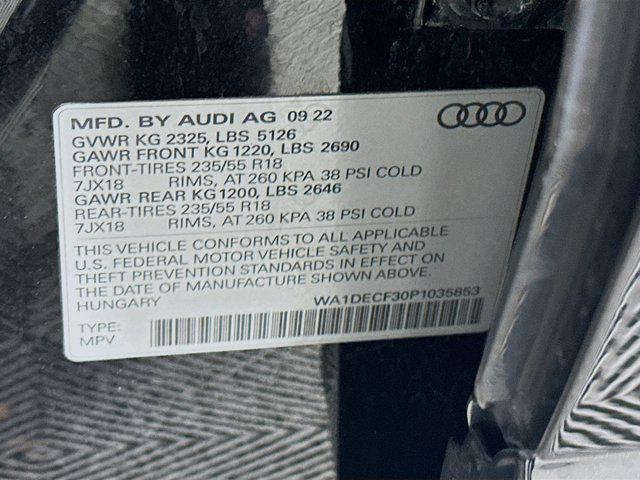 used 2023 Audi Q3 car, priced at $25,189