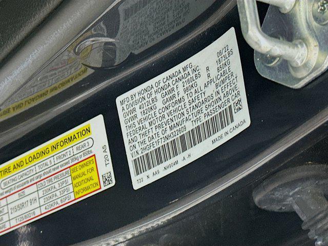 used 2022 Honda Civic car, priced at $23,947