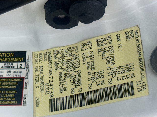 used 2019 Nissan Frontier car, priced at $13,996