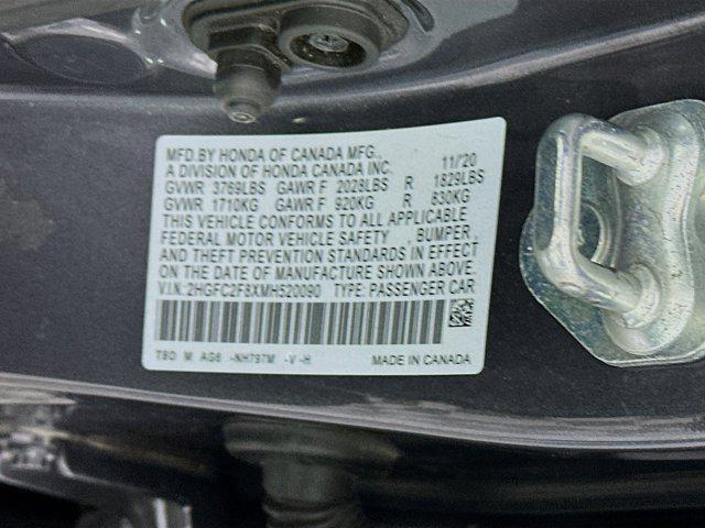 used 2021 Honda Civic car, priced at $20,799