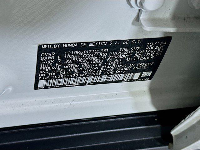 used 2025 Honda HR-V car, priced at $23,697