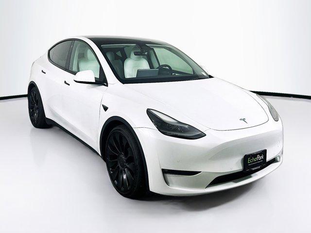 used 2022 Tesla Model Y car, priced at $29,399