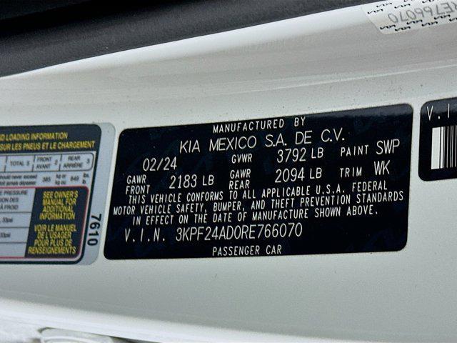 used 2024 Kia Forte car, priced at $16,496