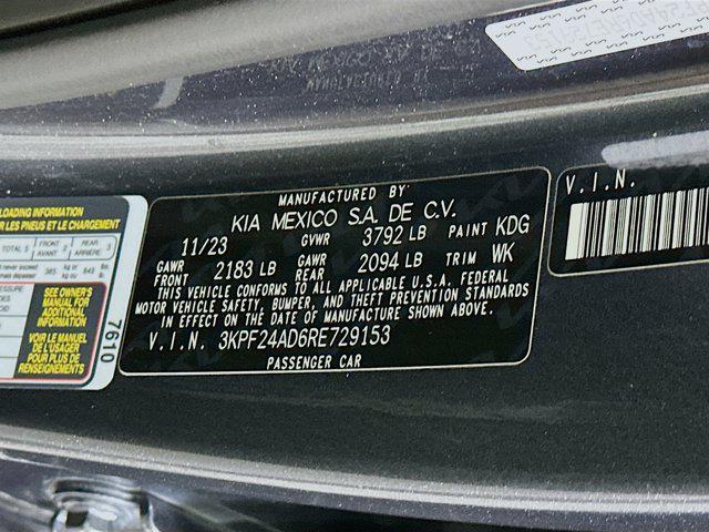 used 2024 Kia Forte car, priced at $16,197