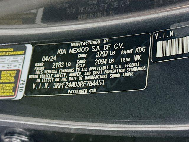 used 2024 Kia Forte car, priced at $16,797