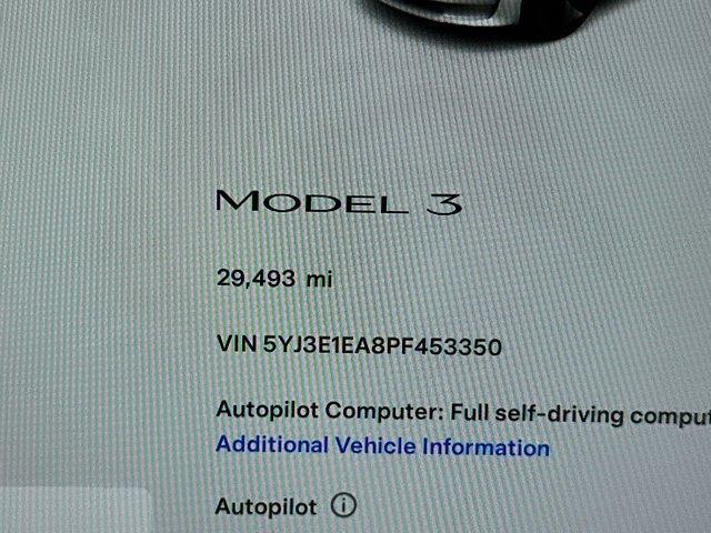 used 2023 Tesla Model 3 car, priced at $27,489