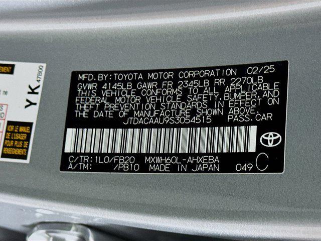 used 2025 Toyota Prius car, priced at $27,397
