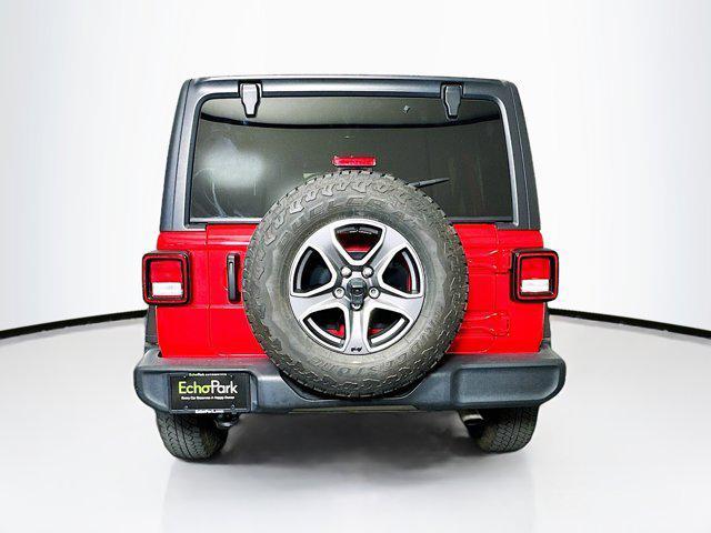 used 2021 Jeep Wrangler Unlimited car, priced at $30,689