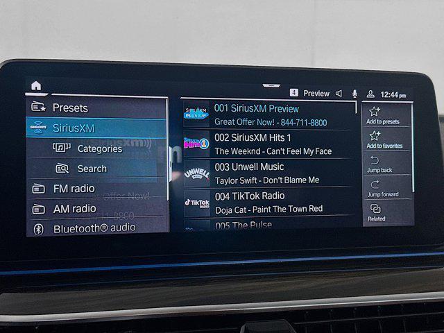 used 2023 BMW 530e car, priced at $31,597