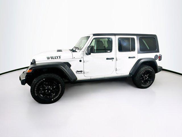 used 2021 Jeep Wrangler car, priced at $29,297