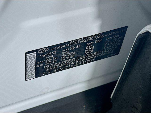 used 2023 Hyundai Santa Fe car, priced at $20,997